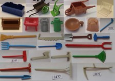 Playmobil Ersatzteile Werkzeug + Zubehör für Bauernhof,Zoo,Forsthaus 3202,4490