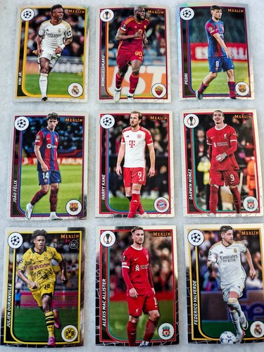 Topps merlin chrome - merlin, uefa