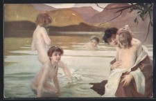 Künstler-AK sign. Chabas