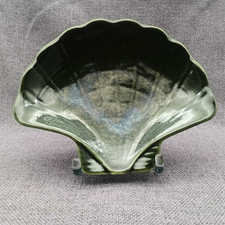 Keramikschale Muschelform maritime Deko Seifenschale Snackschale Jakobsmuschel