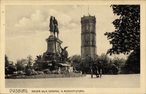 Postcard duisburg the ruhr - postcard, in