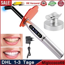 LED Dental Polymerisationslampe Curing Light Lampe Zahnarzt Cordless 2200mAh DHL