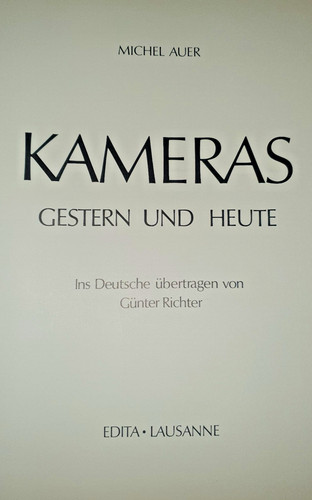Kameras gestern und - kameras,