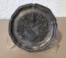 Alter Zinnteller Wappenteller