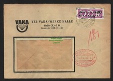 B4777 DDR ZKD B 15 Brief 8000