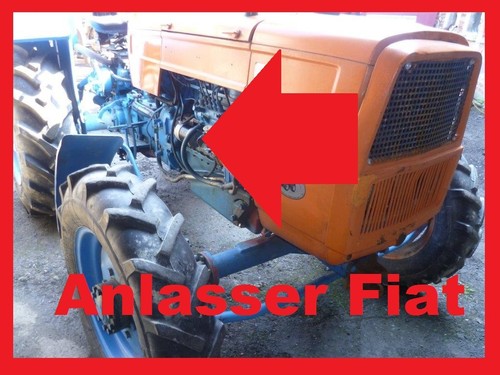 Anlasser starter fiat 415dt - 1,