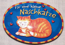 Blechdose -  Katze - Naschkatze -  Geschenkdose  - 9 x 6 x 3,5