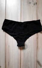 Schwarzer Slip Gr.M Gr.40/42 Schwarz Unterwäsche Slip Baumwolle