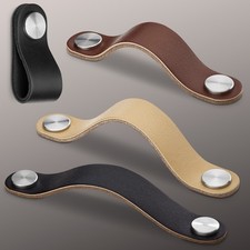 2x  Leder-Möbelgriff