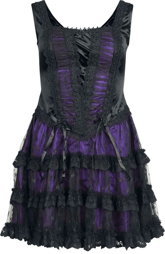 Sinister gothic kurzes kleid - kurzes,