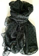 Femininer Glitter Schal mit