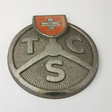 Automobil Plakette TCS - Touring Club Schweiz - Suisse INCA Oldtimer Badge