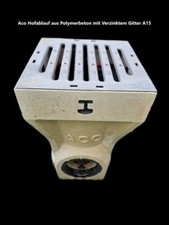 ACO Self Europoint Hofablauf Kl.A15 verzinktes Gitter  25x25x40 cm PKW befahbar