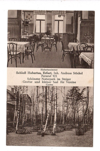 8886 erfurt schloß hubertus - -,