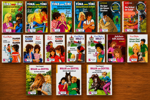 Bücher enid blyton tina - bücher, |