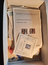 Wunderkiste Kompletter Inhalt verschiedener philat. Teile Text und Fotos beachte