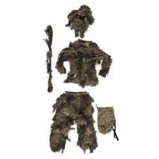 GHILLIE SUIT TARNANZUG ANTI FIRE WOODLAND JAGD PAINTBALL BW SCHARFSCHÜTZENANZUG