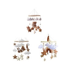 Babybett Mobile Filz Rassel
