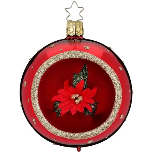 Reflexkugel weihnachtsstern - reflexkugel,