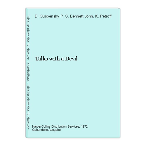 Talks with devil bennett - with,