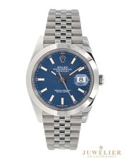Rolex datejust rare blue - rolex,