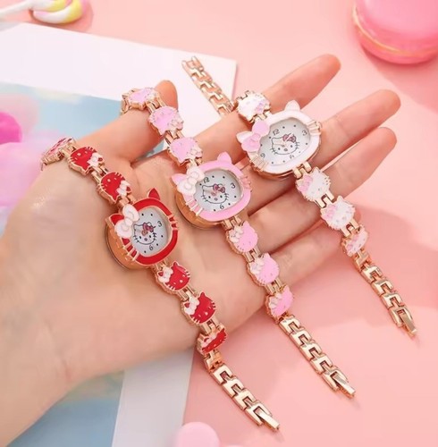 Kinder damen armbanduhr hello - kinder,