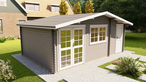 Gartenhaus aus holz 40mm - gartenhaus,