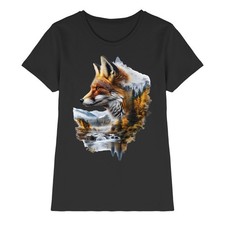 Fuchs kunst damen - fuchs, shirt