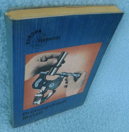 Prüfungsbuch metall - prüfungsbuch,