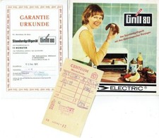 VEB Elektrogerätebau Mühlhausen Infra Grill 80 Bedienungsanleitung Rezepte 1973