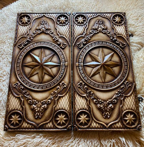 Artwork backgammon stars - -,