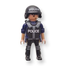 Playmobil Figur Mann Polizei Spezialeinheit Schutzweste Helm Einsatzkommando