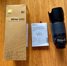 Nikon Nikkor AF-S 70-300mm F 4.5-5.6 G VR Ed analog digital Gebraucht