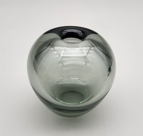 Vase holmegaard smokey - -,