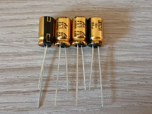 Stück 100uf 16v audio - 4,