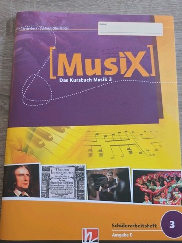 Musix schülerarbeitsheft - musix,