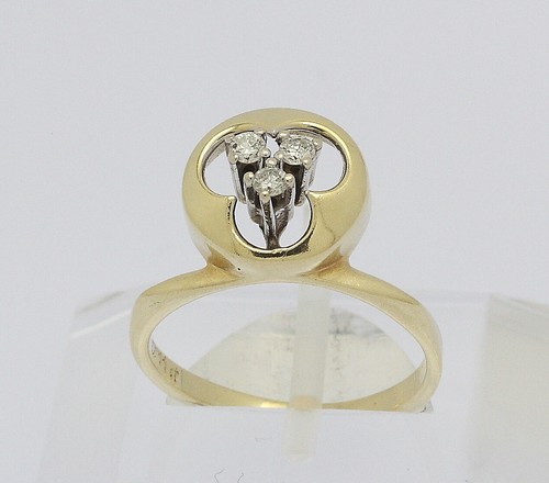 Ring 14kt 585 er - ring, in