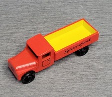 LKW Lastwagen Holzspielzeug Erwin Müller DREGENO Seiffen 50er Modellbahn Spur 0?