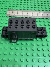 Lego Technic SCHWARZER nicht elektrischer Rückzugmotor - mit MOCK Aufhängung