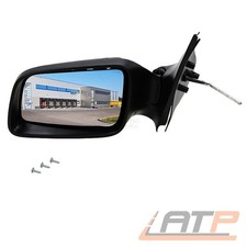 AUßENSPIEGEL SPIEGEL LINKS MANUELL ASPHÄRISCH SCHWARZ FÜR OPEL ASTRA G