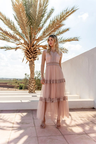 Langes tüllkleid damen kleid - langes,