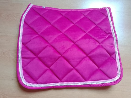Schabracke rosa samt shetland - schabracke,