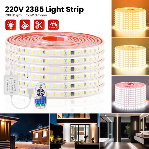 Led streifen licht 230v mit - led,