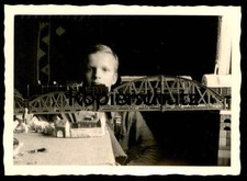 ALTES FOTO MODELLEISENBAHN