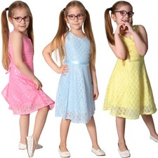 Kleid Spitze Hochzeit Mädchen