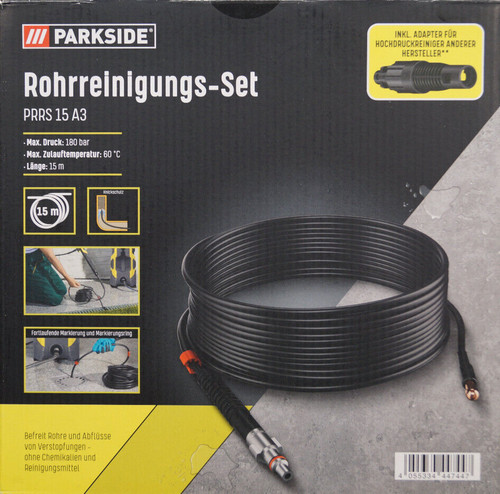 Parkside rohrreinigungs set - parkside, rohrreinigungs-set