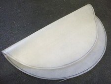 Silikongummi Silikonplatte rund hochtemperatur 2 mm Stärke