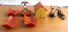 4x SUSI UND STROLCH Figuren 1997 / Mc Donald's Happy Meal - Junior Tüte