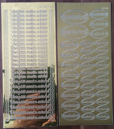 Stickerbogen sticker - stickerbogen, +++