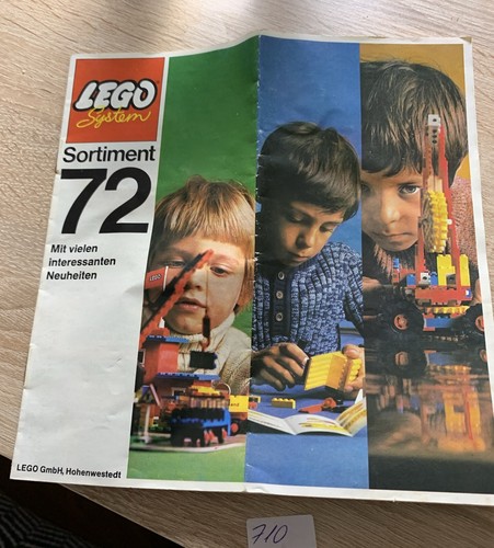 Lego katalog 1972 klammern - lego,